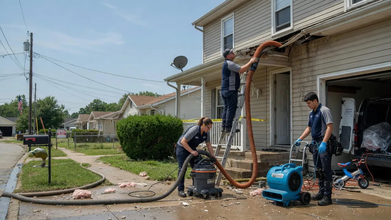Water Damage Restoration in Bowen, IL near me